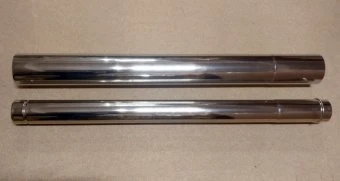 Удлинитель дымохода коаксиальный 1000L (D75/100мм), комплект