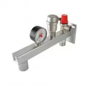 Группа безопасности котла с креплением для расширительного бака Valtec