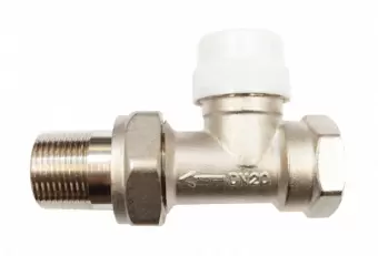 Кран для радиатора прямой 1/2" ВН
