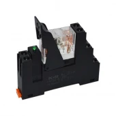 Реле промежуточное на DIN рейку, 12V DC в сборе