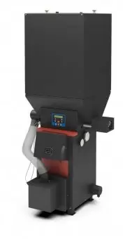 Пеллетный котел Куппер ОК-20 с пеллетной горелкой Комфорт-26 и бункером 350 л