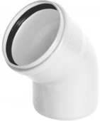 Отвод для внутренней канализации (малошумный) Шумэкс НПВХ 110/30