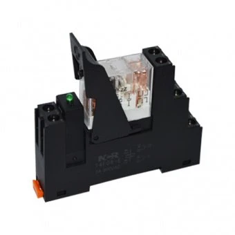 Реле промежуточное на DIN рейку, 12V DC в сборе