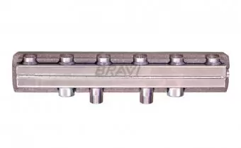 Распределительный коллектор с гидравлич. сепаратором Bravi HV90 для 3-насосных групп DN20 до 50 кВт