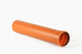 Труба для наружной канализации НПВХ 110x3,2x1500 SN4 Хемкор