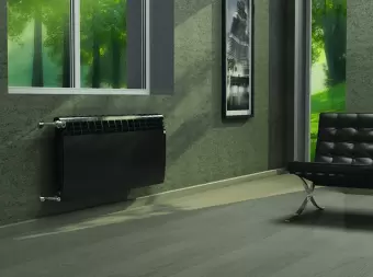 Биметаллический радиатор Royal Thermo BiLiner 500 Noir Sable, 10 секций