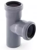 Тройник для внутренней канализации ПП 40x40/87*