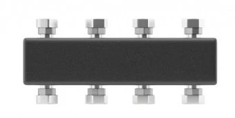 Коллектор распределительный Wester, до 3 контуров с кронштейном