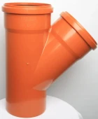 Тройник для наружной канализации ПП 160x160/45* Flextron