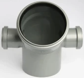 Спецотвод для внутренней канализации ПП 110/45* с выходами 50 мм (левый + правый) Flextron