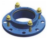 Патрубок напорный чугунный раструбный с фланцем UR-Cast 400