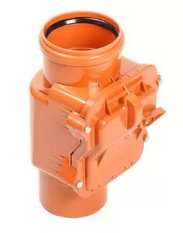 Обратный клапан для наружной канализации НПВХ 250