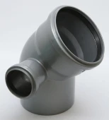 Спецотвод для внутренней канализации ПП 110/45* с выходом 50 мм (левый) Flextron