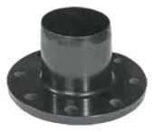 Патрубок напорный гладкий с металлическим фланцем FW 400