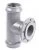 Тройник напорный с металлическим фланцем 110x80