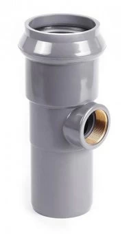 Тройник напорный однораструбный с резьбовым выходом 160x2"