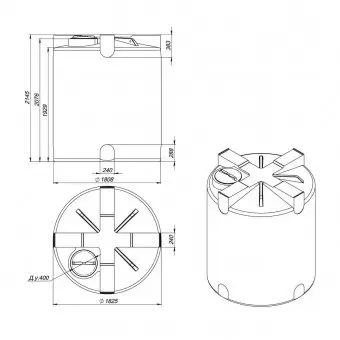 Бак для воды Экопром T 500