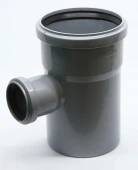 Тройник для внутренней канализации ПП 110x50/87* Flextron