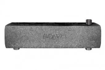 Распределительный коллектор с гидравлич. разделителем Bravi HVW90 для 2-насосных групп DN20 до 50 кВ