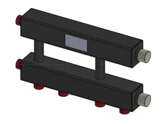 Каскадный узел Zota, горизонтальный, до 3-котлов