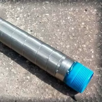 Фильтр для обсадной трубы сетчатый (нерж. сетка п.56) 125*5,0*2000