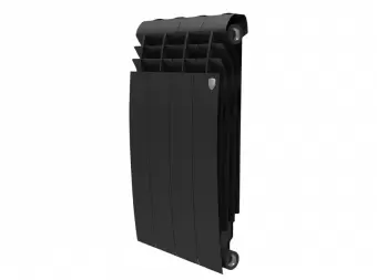 Биметаллический радиатор Royal Thermo BiLiner 500 Noir Sable, 6 секций