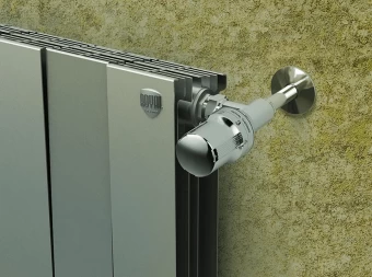 Биметаллический радиатор Royal Thermo PianoForte 500/Silver Satin, 8 секций