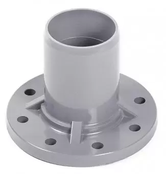 Патрубок напорный гладкий с НПВХ фланцем 225x200