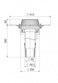 Воронка кровельная ТП-07.У.100/4-Э