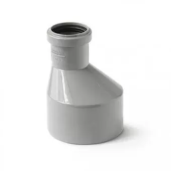 Переход эксцентрический для внутренней канализации ПП 50/40 мм