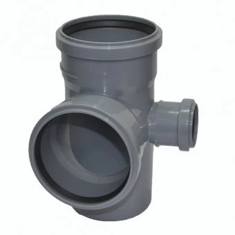 Крестовина двухпроскостная левая  НПВХ 110*110*50*87