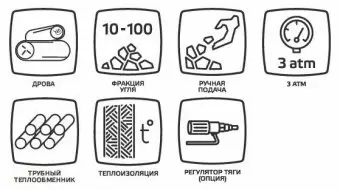 Твердотопливный котел Zota Master 18