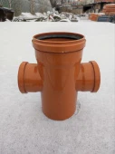 Крестовина для наружной канализации ПП 160x110x110/90*