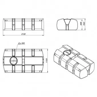 Емкость для воды Экопром Auto 1000