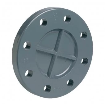 Фланец НПВХ глухой 110