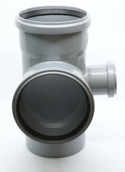 Крестовина двухплоскостная для внутренней канализации ПП 110x110x50/87* правая Flextron