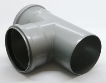Тройник для внутренней канализации ПП 110x110/87* Flextron