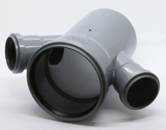 Крестовина одноплоскостная для внутренней канализации ПП 110x50х50/45* Flextron