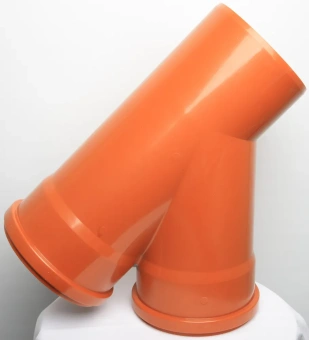 Тройник для наружной канализации ПП 160x160/45* Flextron