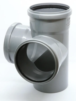 Крестовина двухплоскостная для внутренней канализации ПП 110x110x110/87* Flextron