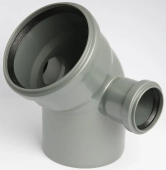 Спецотвод для внутренней канализации ПП 110/45* с выходами 50 мм (левый + правый) Flextron