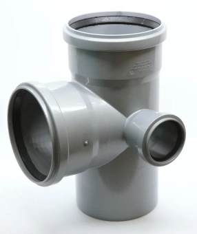 Крестовина двухплоскостная для внутренней канализации ПП 110x110x50/87* правая Flextron