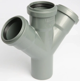 Крестовина одноплоскостная для внутренней канализации ПП 50x50х50/45* Flextron