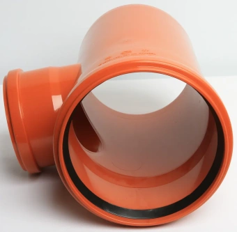 Тройник для наружной канализации ПП 160x110/87* Flextron