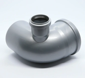 Спецотвод для внутренней канализации ПП 110/87* с выходом 50 мм (правый) Flextron