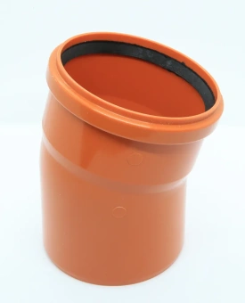 Отвод для наружной канализации ПП 110/15* Flextron