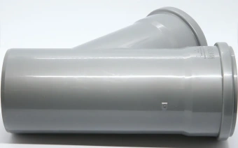 Тройник для внутренней канализации ПП 110x110/45* Flextron
