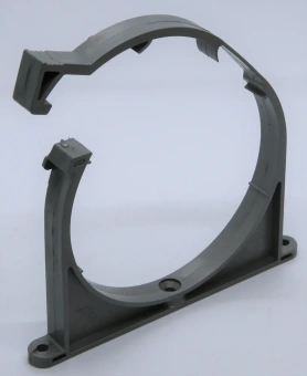 Хомут (клипса) с креплением для внутренней канализации ПП 110 мм Flextron