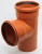 Тройник для наружной канализации ПП 110x110/87* Flextron