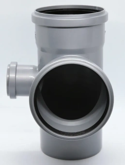 Крестовина двухплоскостная для внутренней канализации ПП 110x110x50/87* левая Flextron